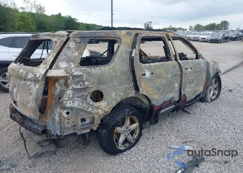 2017 Ford Explorer Xlt z USA, uszkodzony, nr VIN 1FM5K8DH9HGC04132